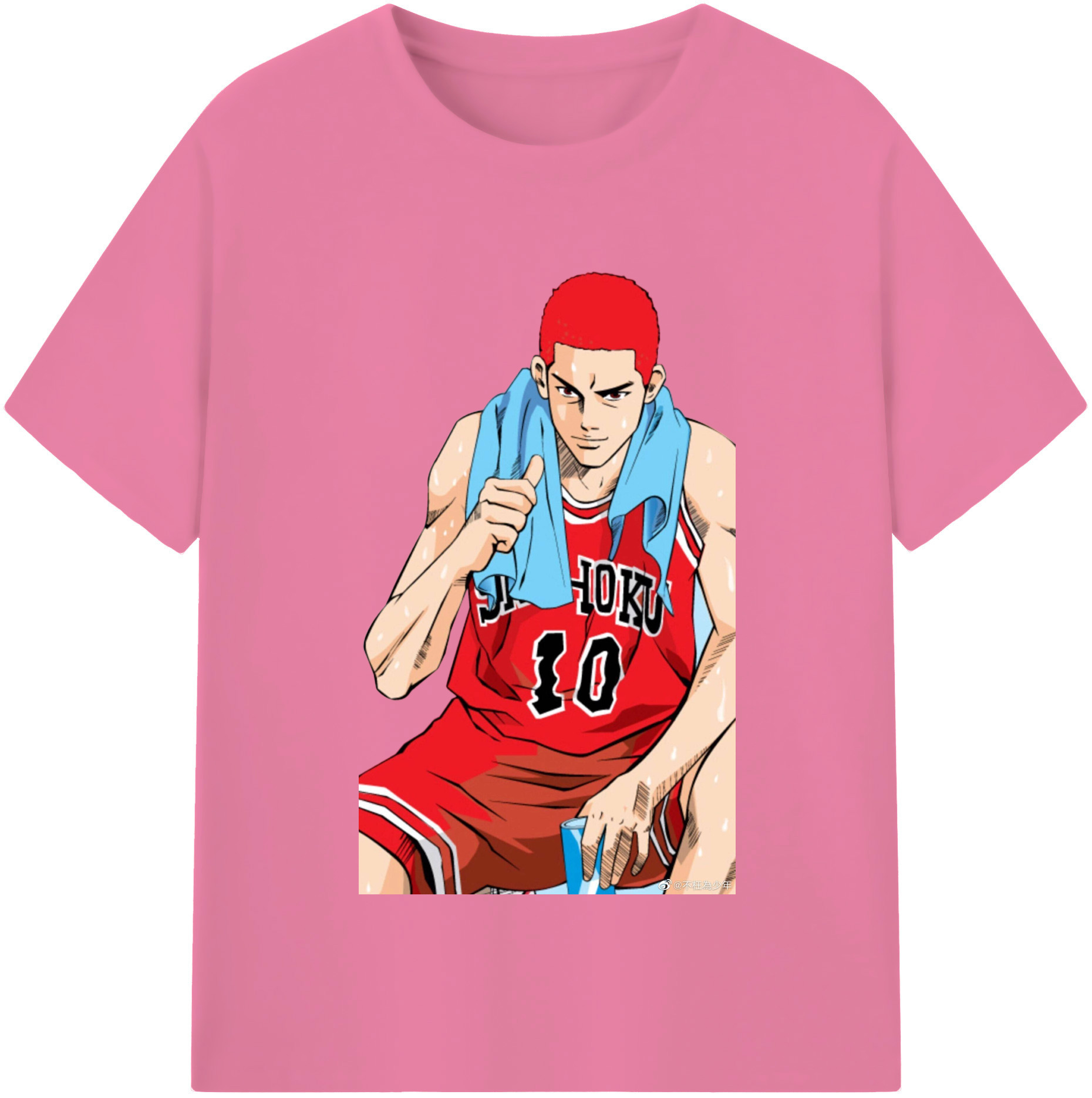（画像用） SLAM DUNK／スラムダンク 綿100％半袖Tシャツ（フロントプリント）